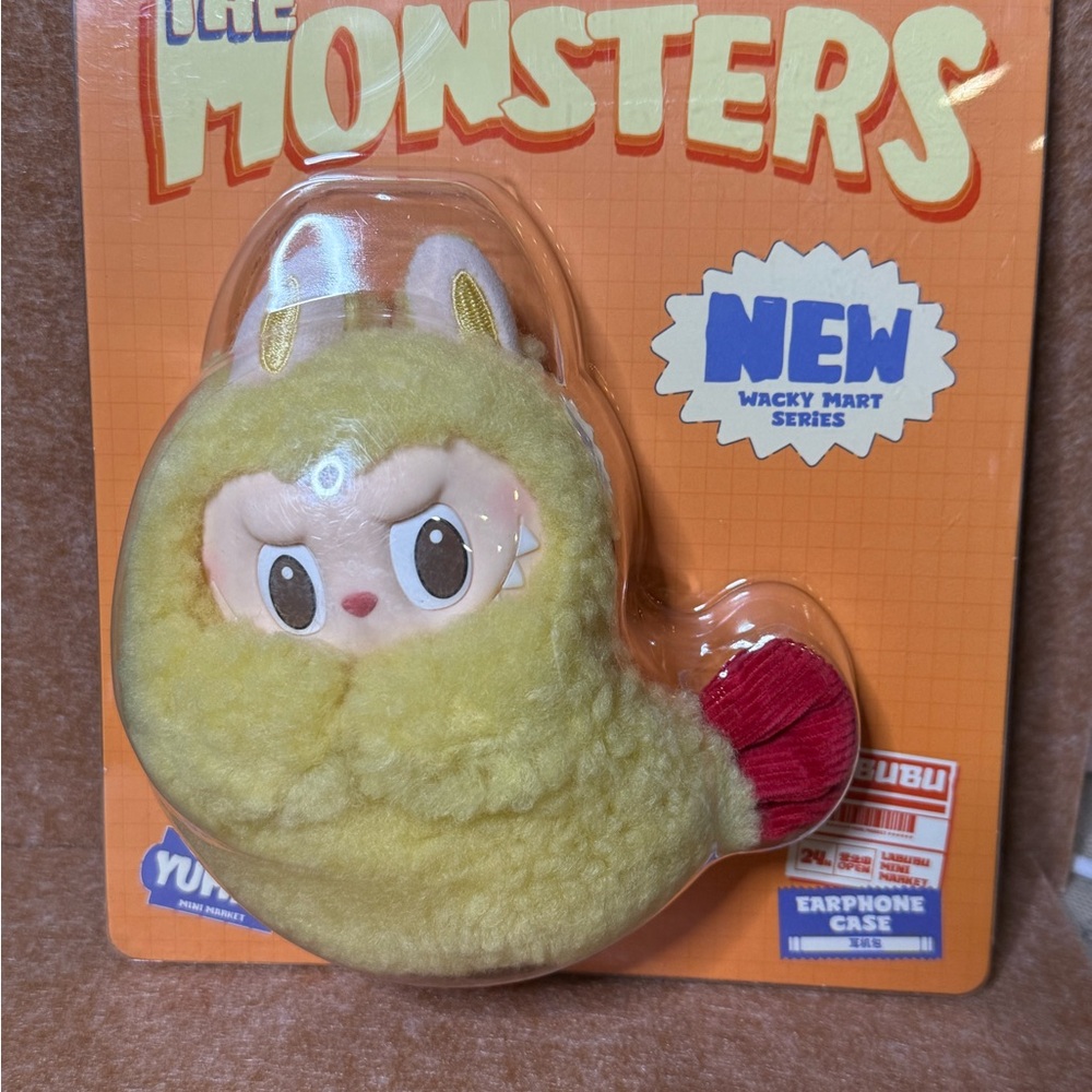 Pop mart the Monsters wacky mart fried shrimp Earphone Case